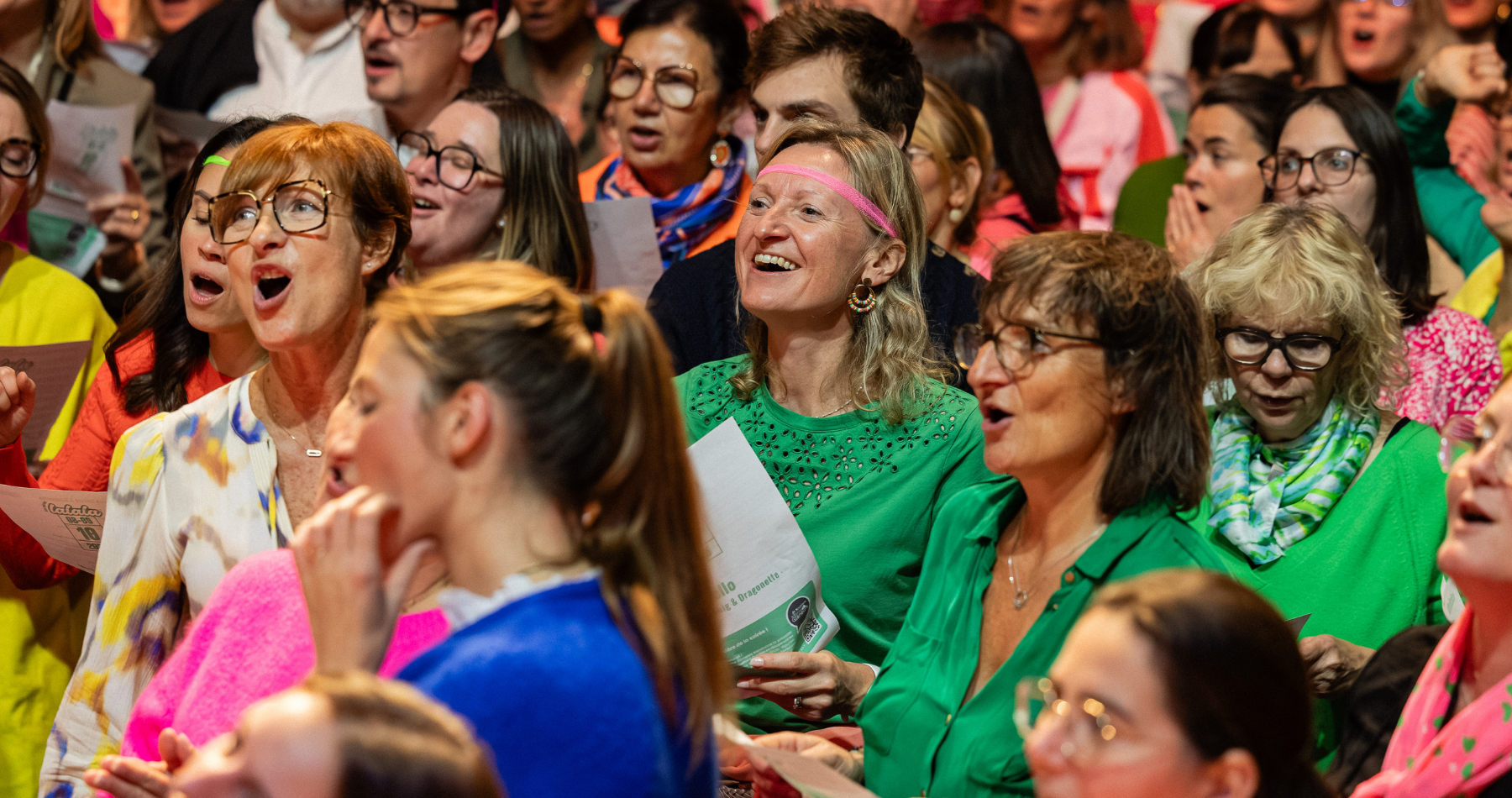 Soirée LaLaLa : le public et les musiciens